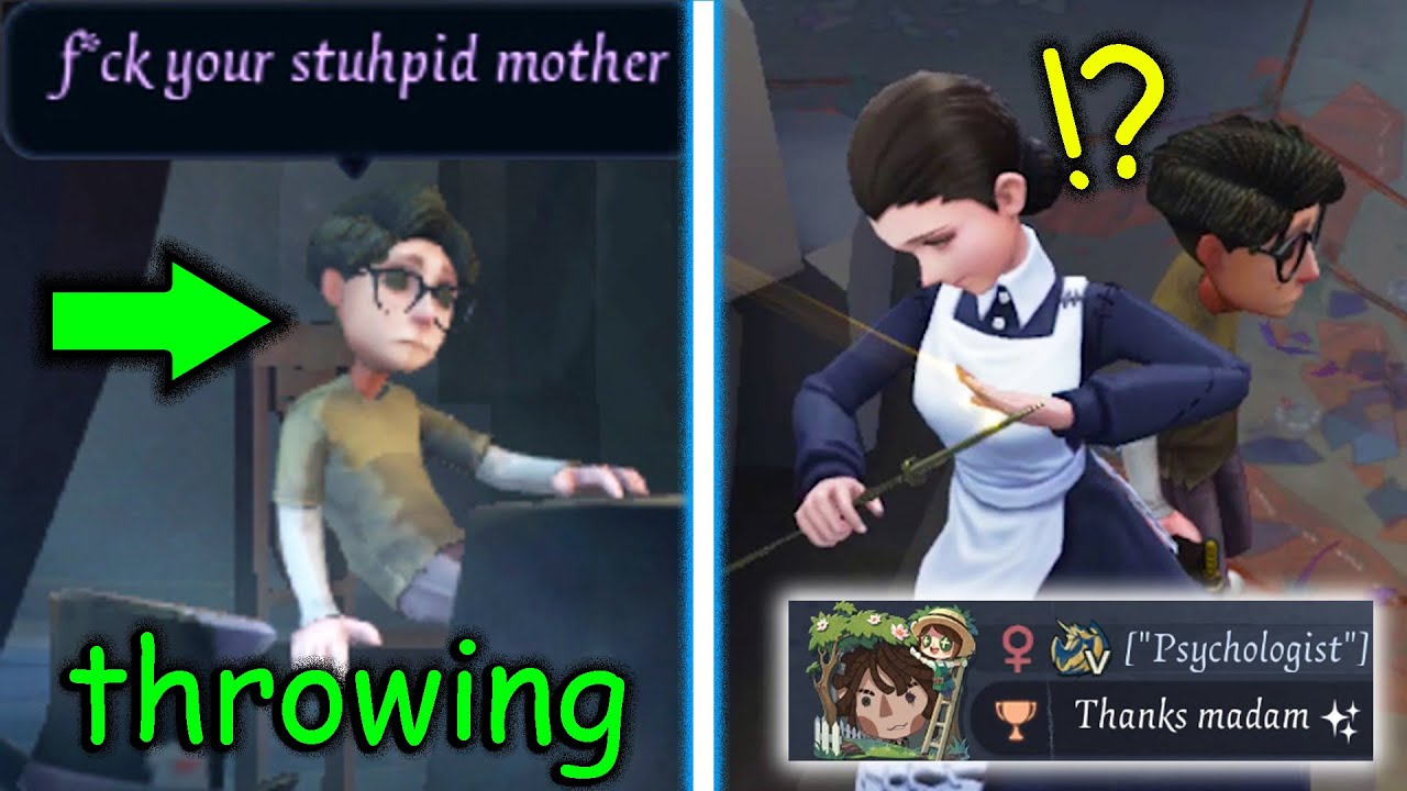 I met a famous toxic survivor 🗿 Identity V bloody queen Isabella limited skin gameplay