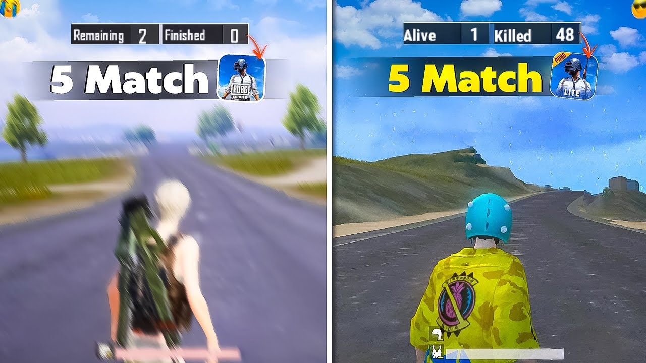 PUBG vs PUBG Lite - 😂