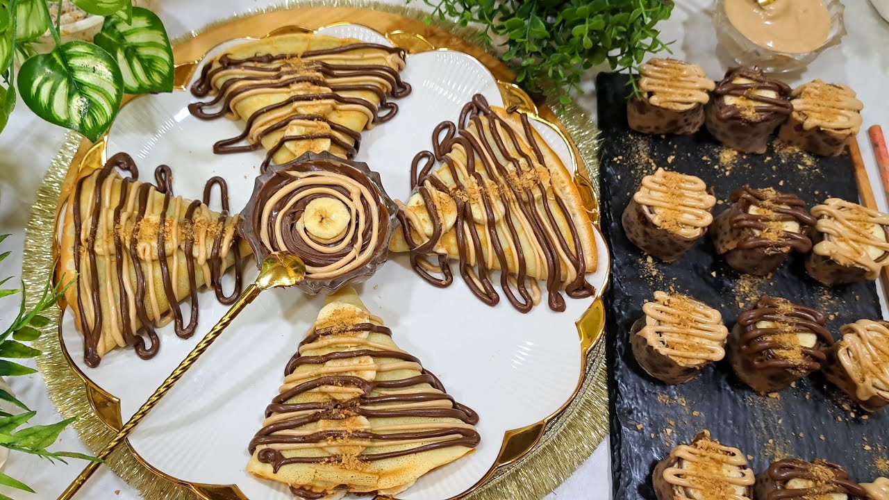 وصفات_رمضان_2026 وصفة كريب خرافيةبطريقتين  بالشوكولا و بكريمة البندق وصنع منزلي احسن من المحلات