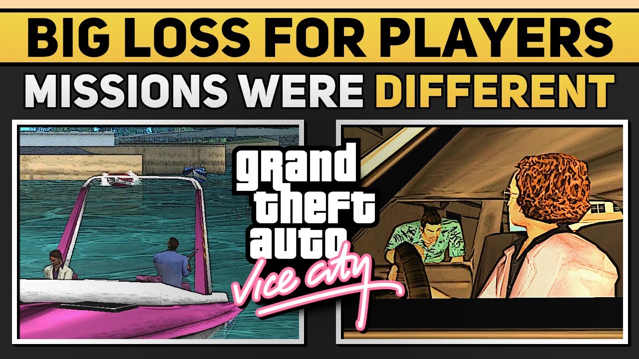 HOW MISSIONS WERE SUPPOSED TO LOOK LIKE IN GTA VICE CITY | BETA CONTENT