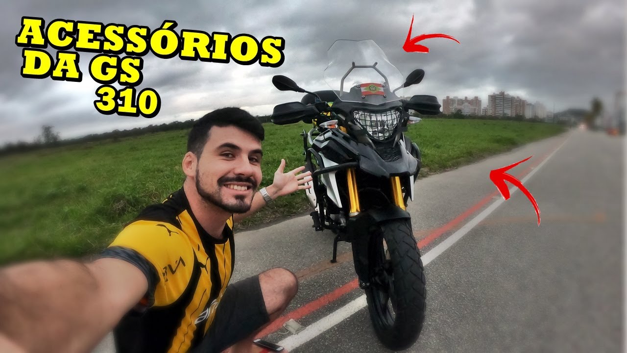 GS310 Quais os acessórios foram colocados | Quais são mais necessarios
