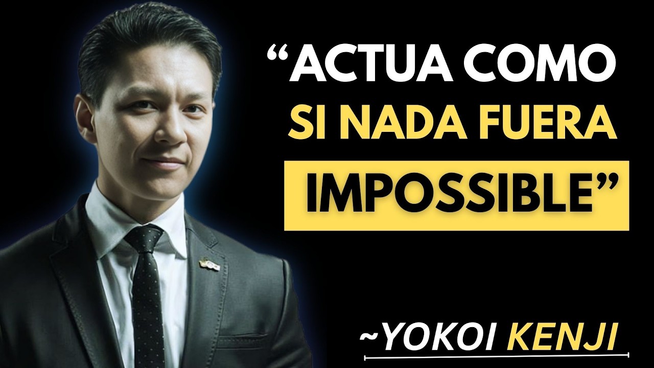CÓMO CAMBIAR TU FORMA DE PENSAR para LOGRAR el ÉXITO | Yokoi Kenji | Mentalidad Ganadora