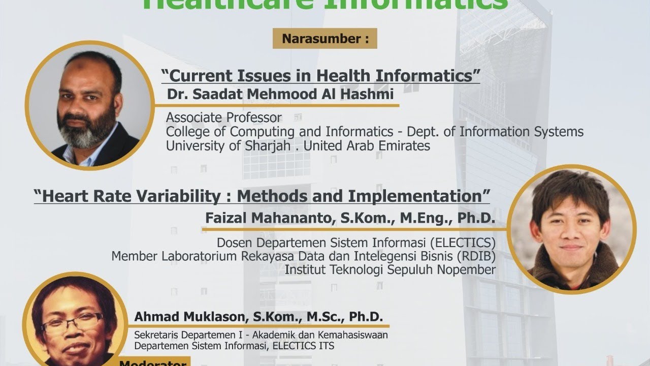 Webinar 3 Departemen Sistem Informasi ITS