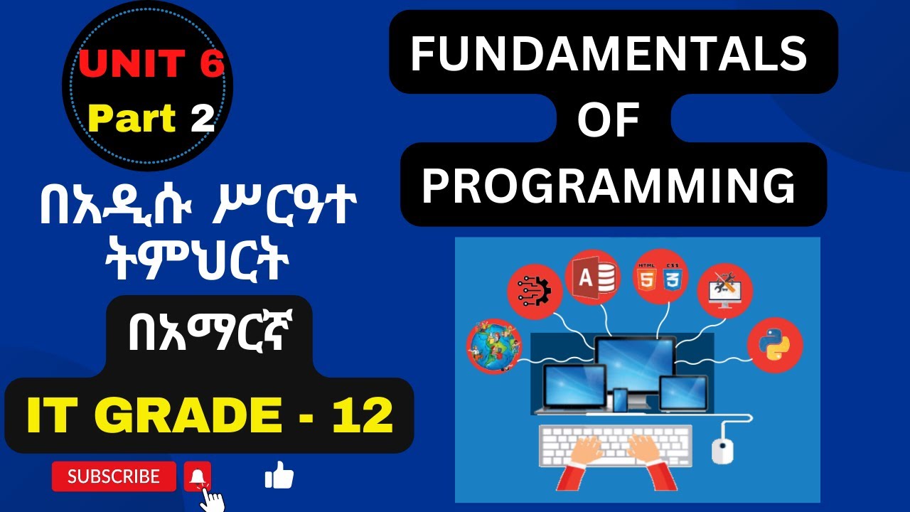 IT GRADE 12 UNIT 6 PART 2 /CONDITIONAL OR BRANCHING STATEMENTS