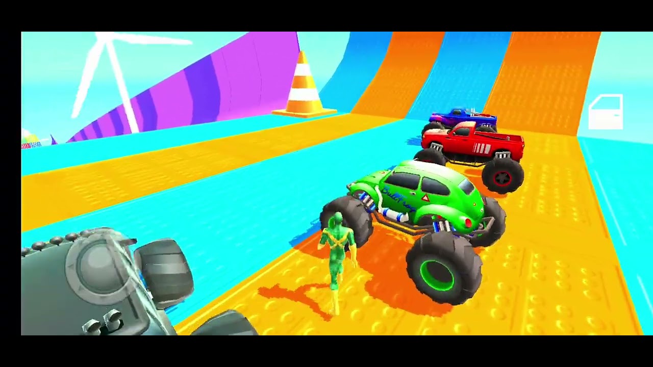 Monster Truck Extreme Stunts & Big Car Crash! 🚚💥 | Satisfying Destruction