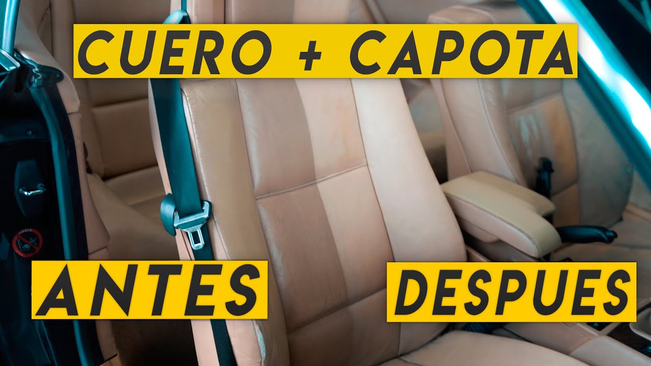 Como LIMPIAR E HIDRATAR el cuero o la piel de un vehículo