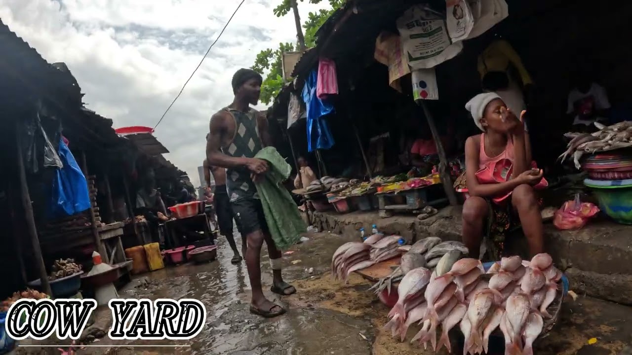 Welcome To Africa’s biggest market in Sierra Leone -DOVE CUT #africa #marketplace