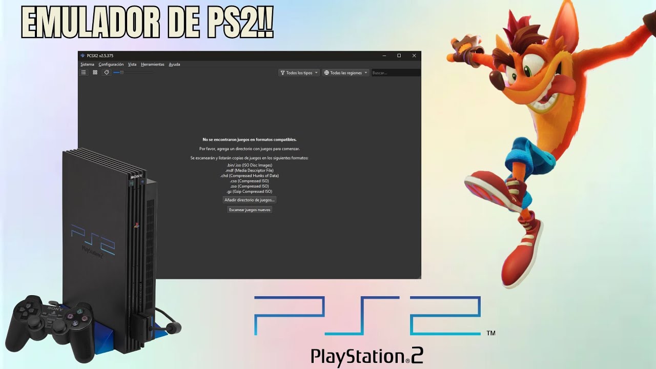 🎮EMULADOR DE PS2 PARA PC + CONFIGURACION [PCSX2]