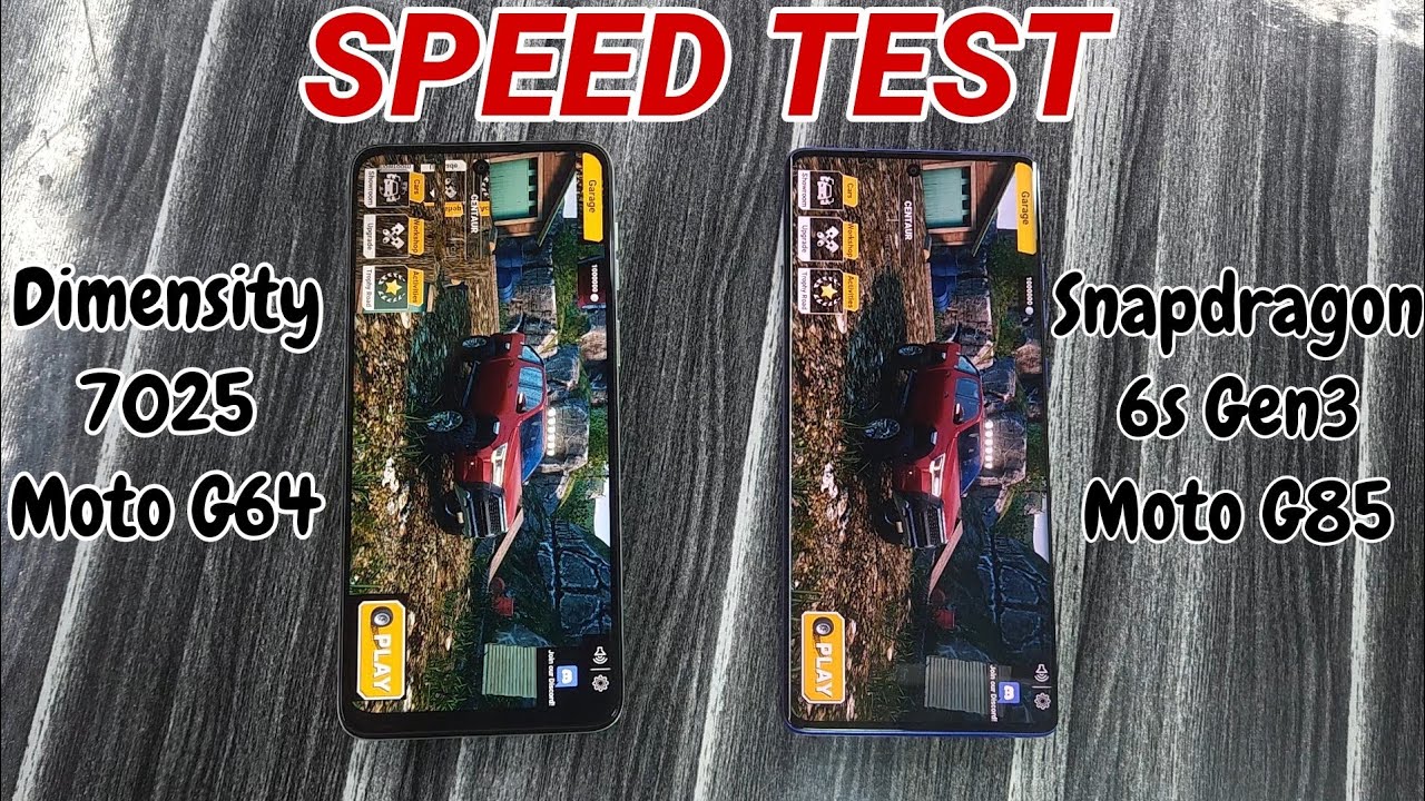 Moto G64 vs Moto G85 Speed Test, AnTuTu, Gaming (Dimensity 7025 vs Snapdragon 6s Gen3)