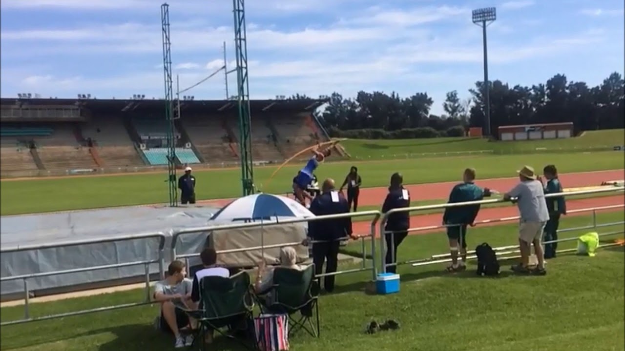 Namibian Athlete Ludwig Huber CAA Southern Region Youth Championship 2018