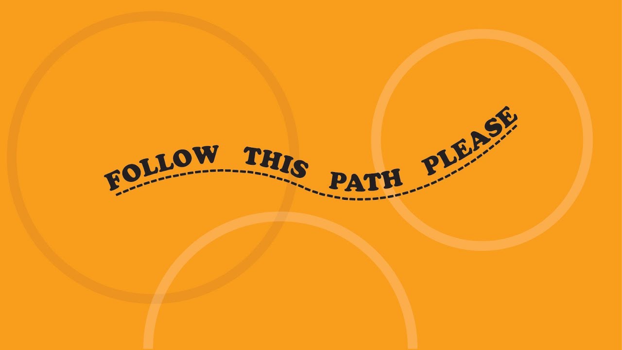 Text Animation Along Path In After Effects