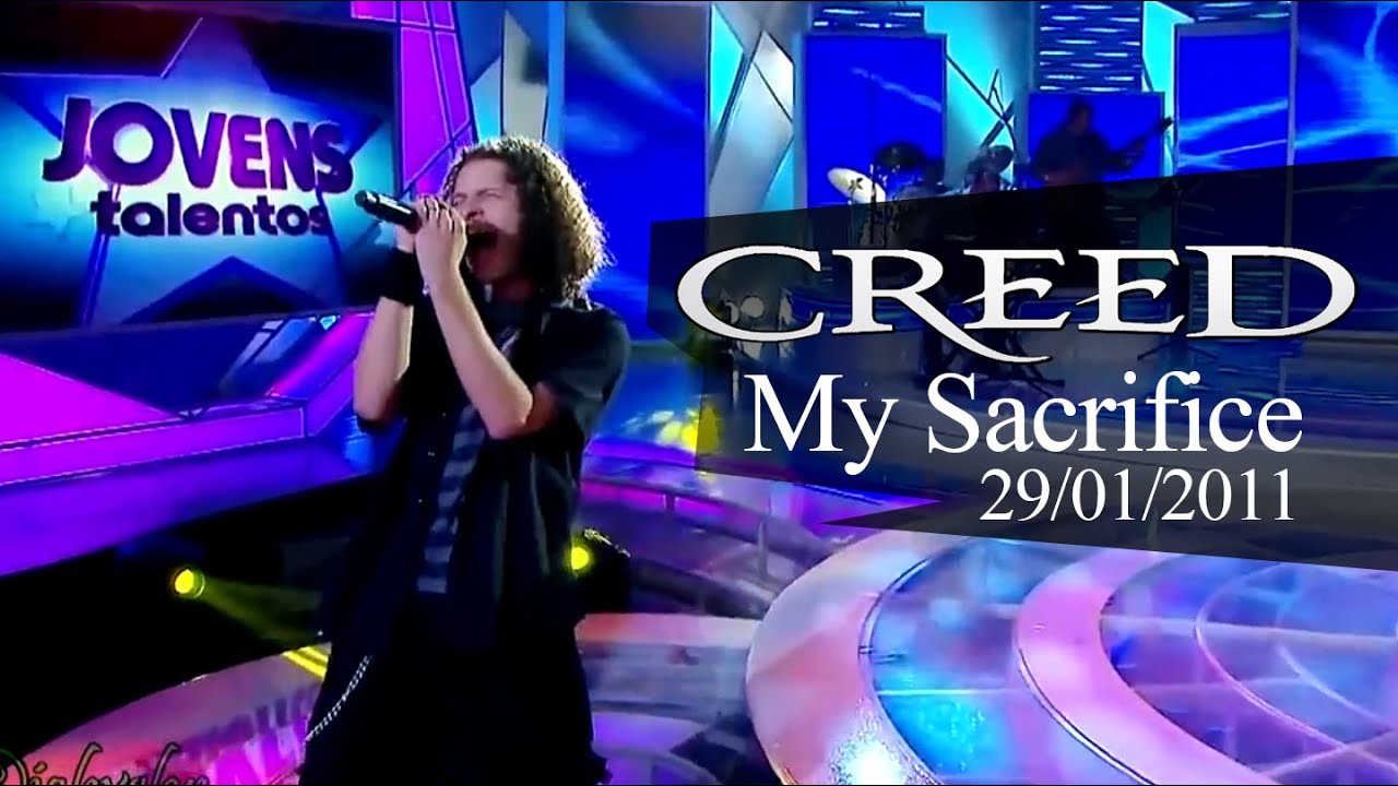 MARCELO CARVALHO | Raul Gil | Jovens Talentos 29//01/2011 | Creed | My Sacrifice