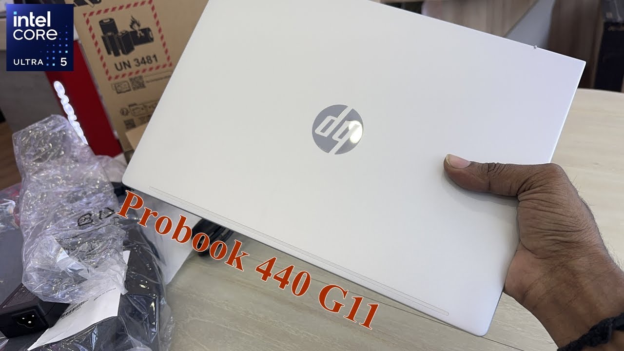 HP ProBook 440 G11 Ultra 5 Unboxing & First Look | Intel Core Ultra Laptop 2025