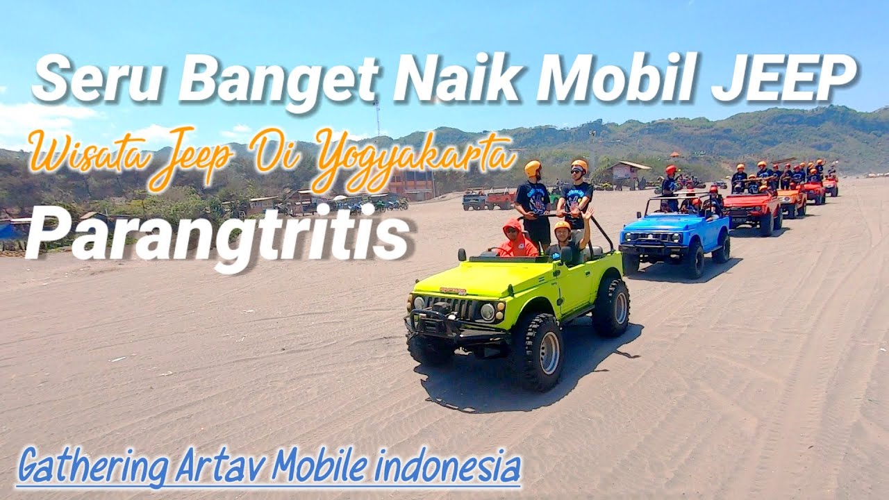 Seru Banget!!! Wisata Jeep Gumuk Pasir Parangtritis Yogyakarta