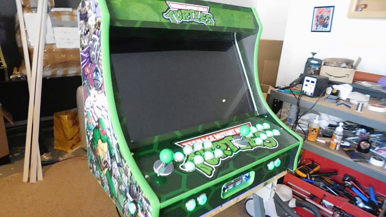 TMNT Custom Bartop Cabinet (Pi 5,000+ Games) Offers and More
