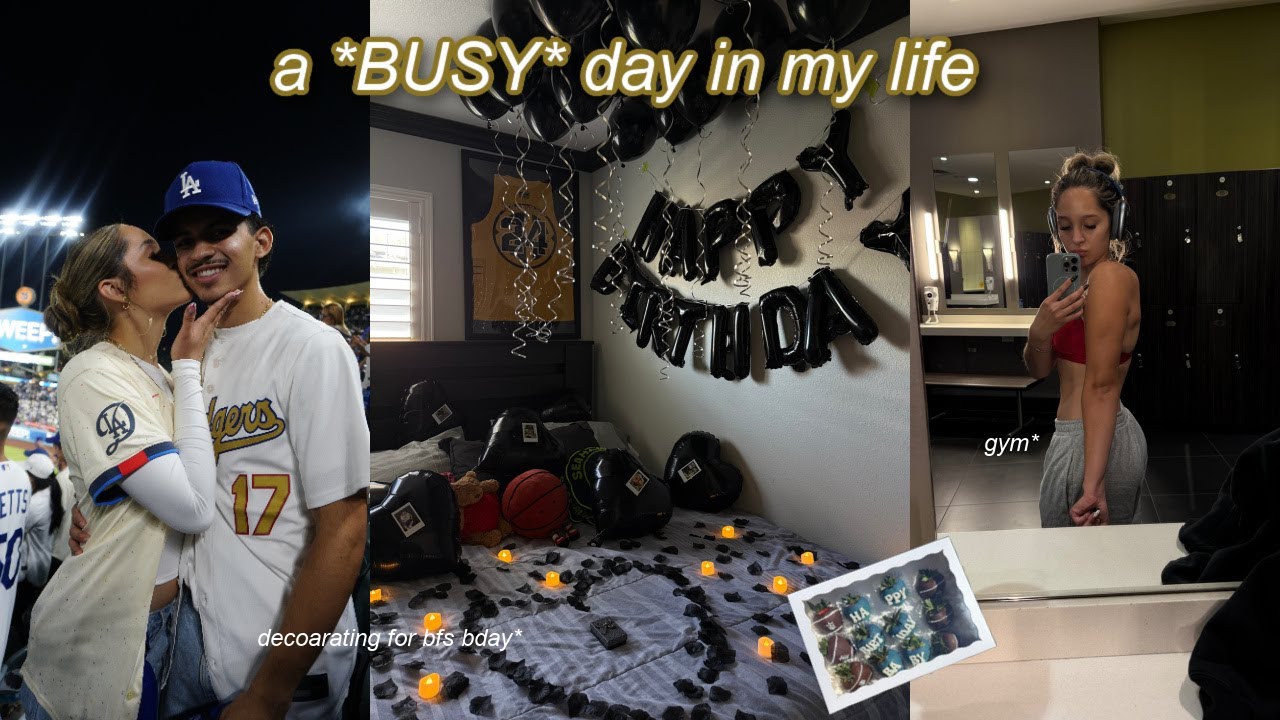 Продуктивный день в моей жизни | Подготовка ко дню рождения парня, спортзал и подготовка