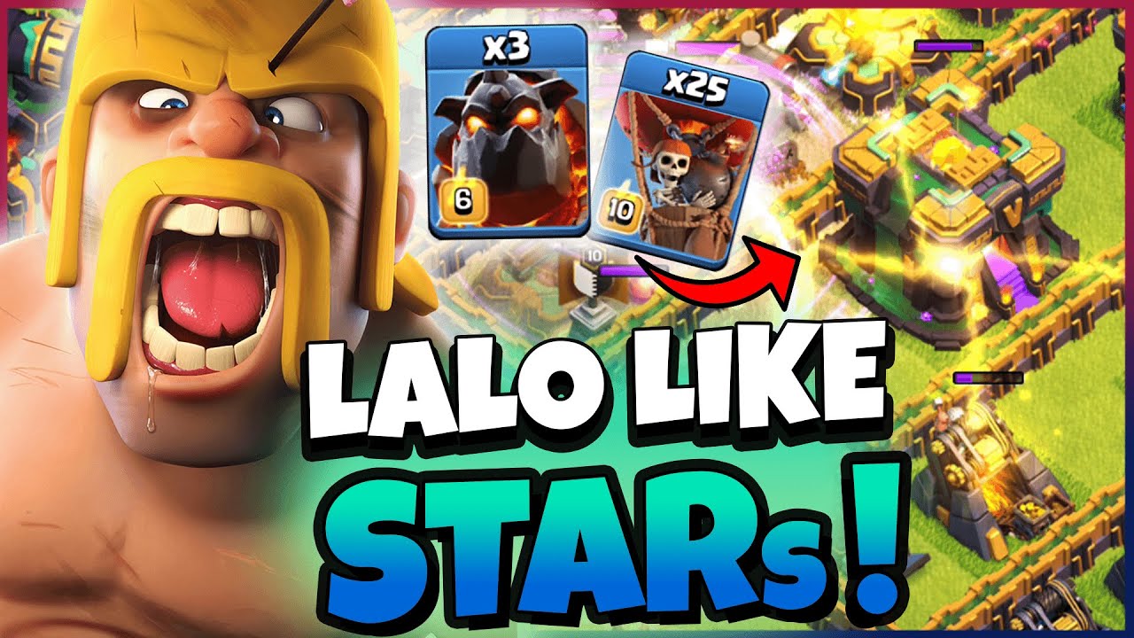 Learn Blizzard Lalo Like STARs at TH14 in Clash of Clans
