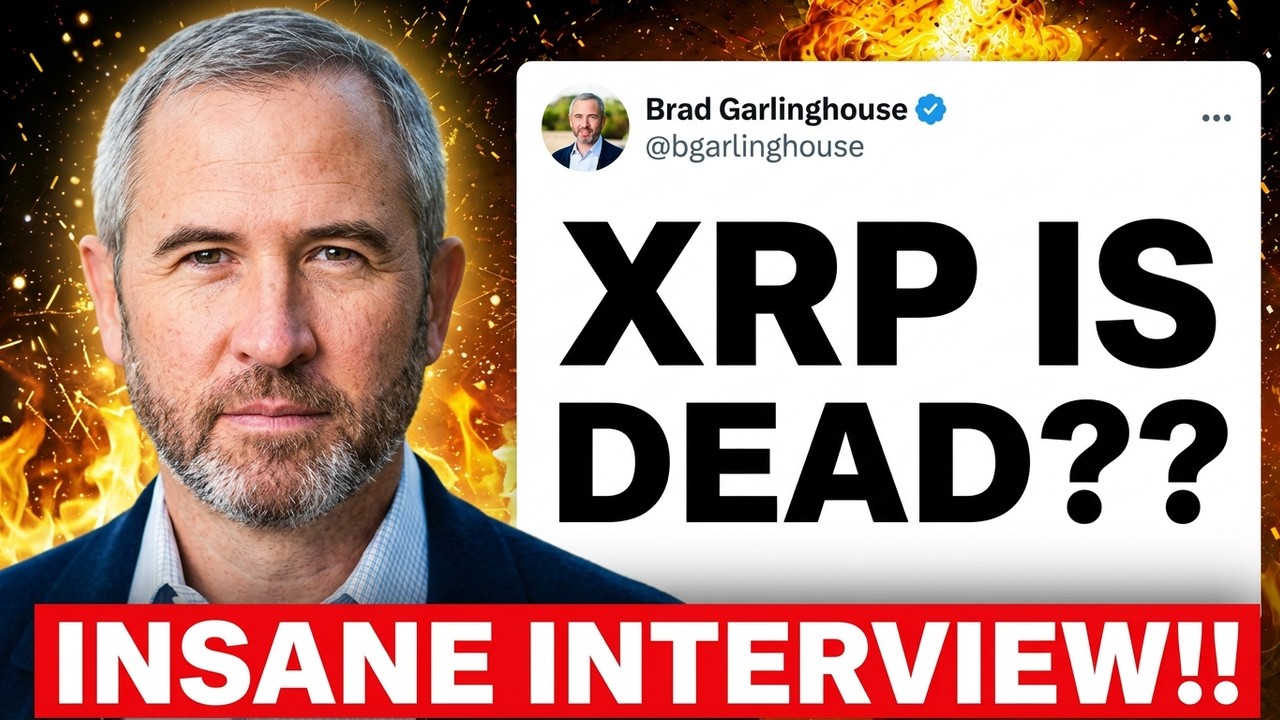 НОВОЕ СТРИМ-ИНТЕРВЬЮ С БРЭДОМ ГАРЛИНГХАУСОМ ОБ XRP!!!! (XRP КОНЕЦ?!)