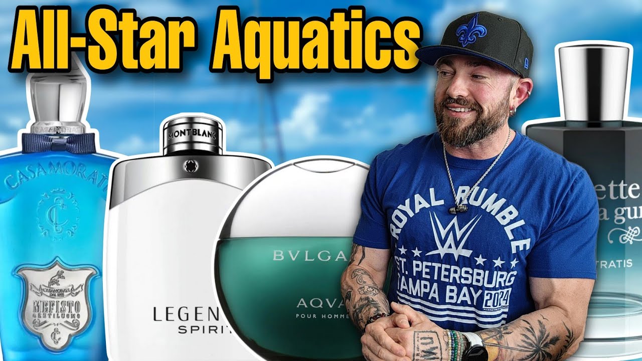 Top 12 All-Star Level Aquatic Fragrances for Summer 2024