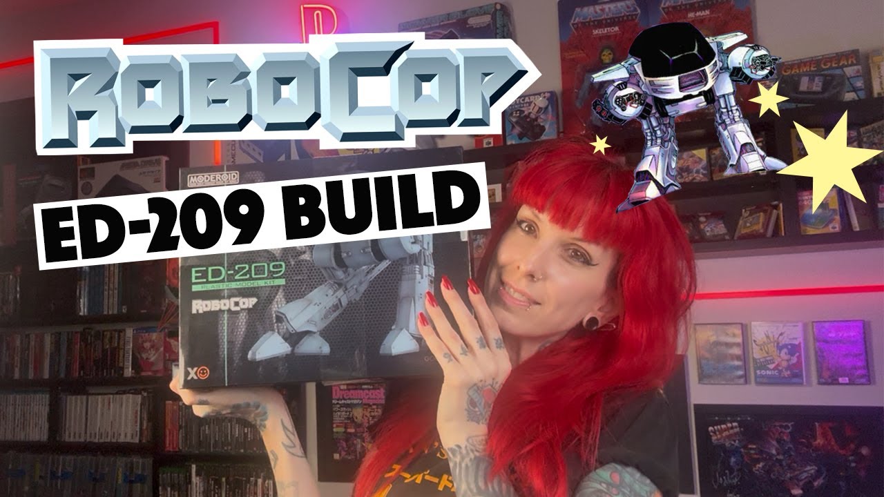 Lets build ED-209!! Robocop Gunpla!
