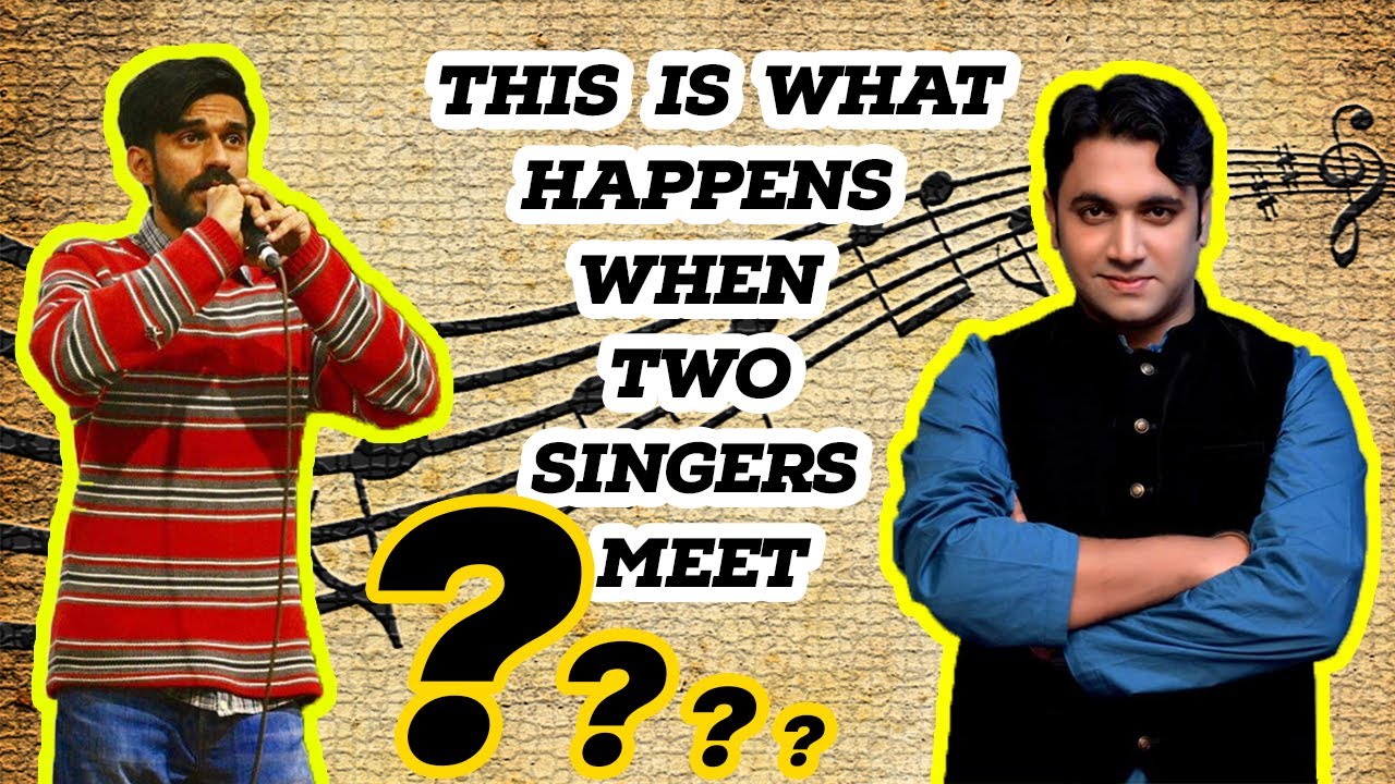 When Two Singers Meet This Happens ? #Asad #Alifarhan