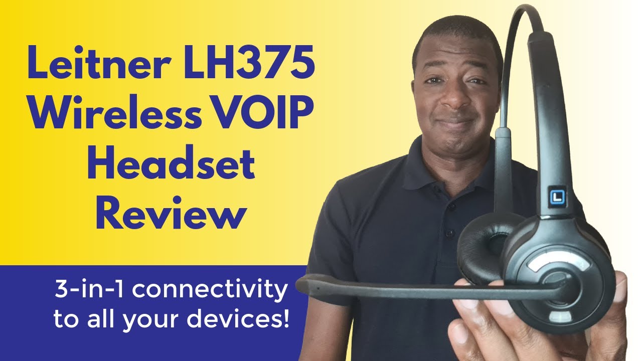 Leitner LH375 Wireless Headset Unboxing & First Impressions