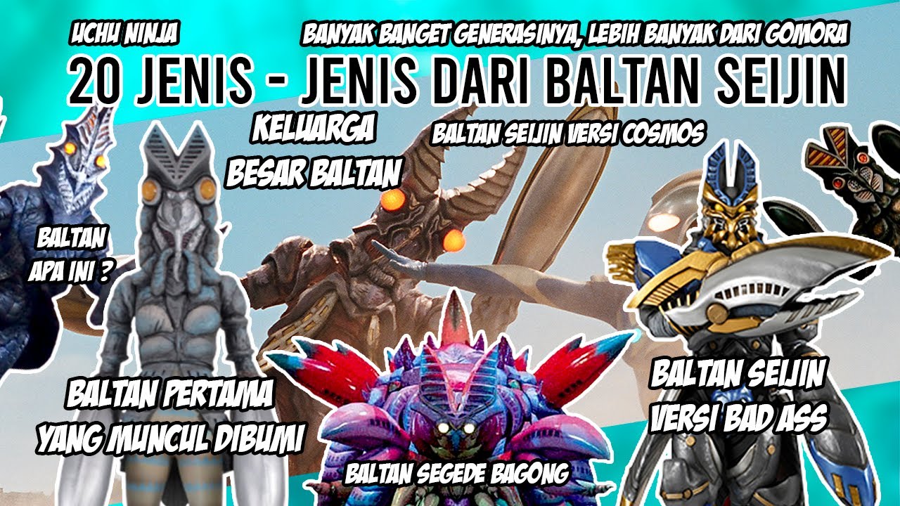 PALING DI BENCI DI GAME WKWK !! TAPI POPULER BANGET - Bahas 20 Jenis - Jenis Baltan Seijin Indonesia