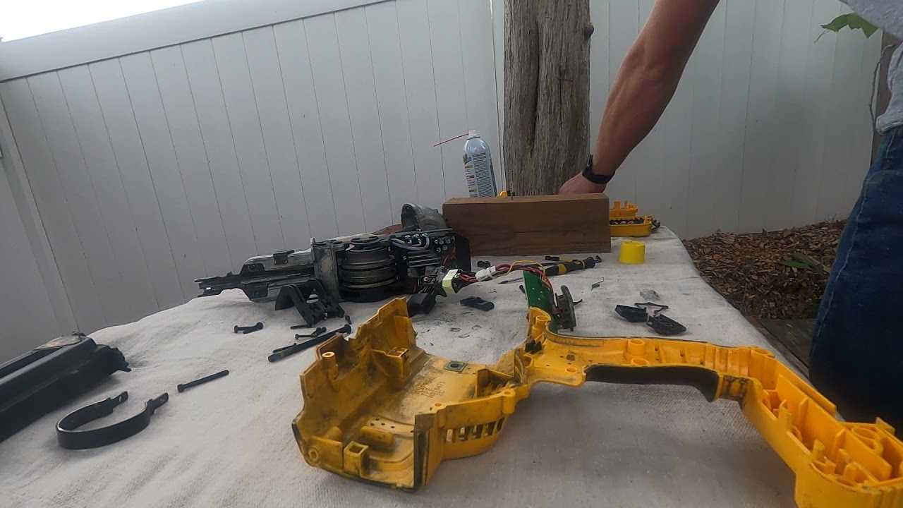 dewalt framing nailer dcn692 cordless repair