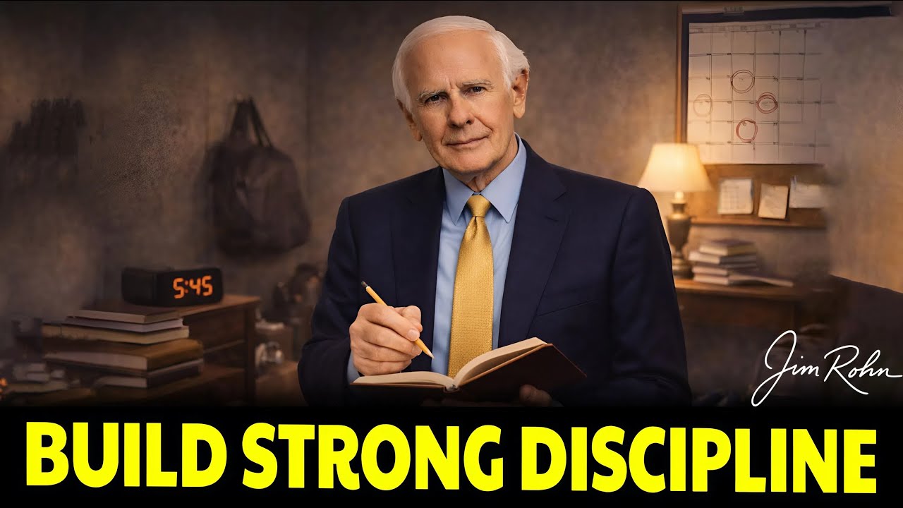 7 Techniques To Improve Discipline - Jim Rohn Daily Motivation