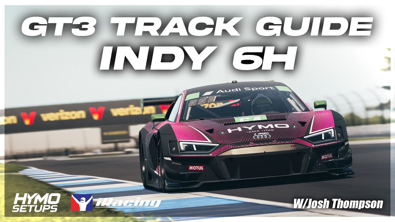 iRacing GT3 Track Guide | Indianapolis - GP | 2025 Season 3 Week 12
