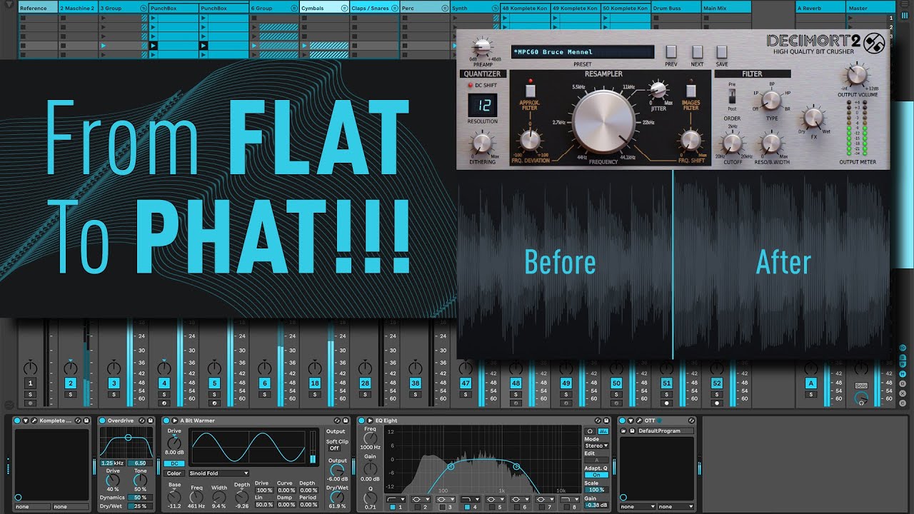 Maximize Your Techno Sound with D16 Decimort 2 in Ableton