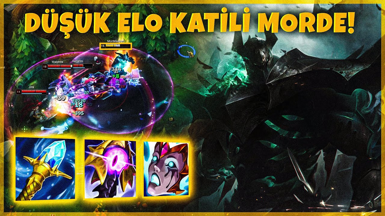 HİÇBİR ŞEY YAPMADAN WİN ALDIRAN CHAR MORDE! | Mordekaiser vs. Camille
