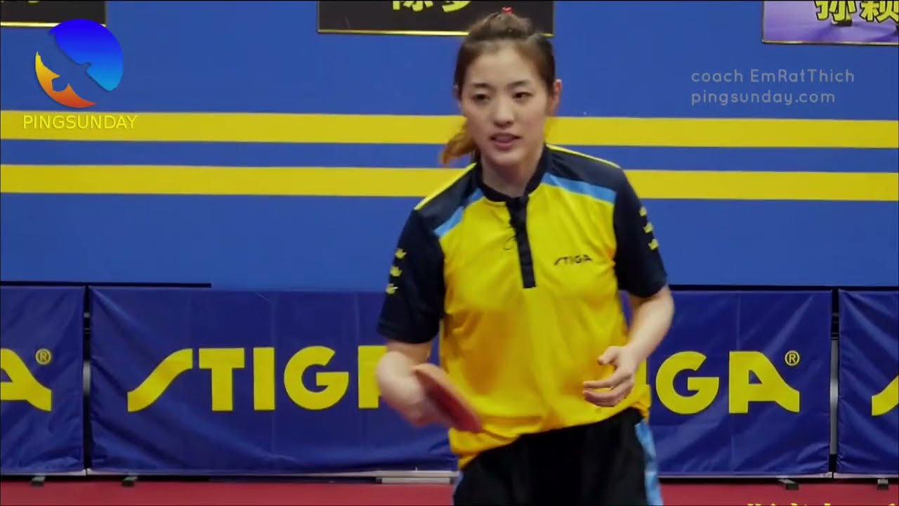 Как улучшить скорость в технике топспина слева