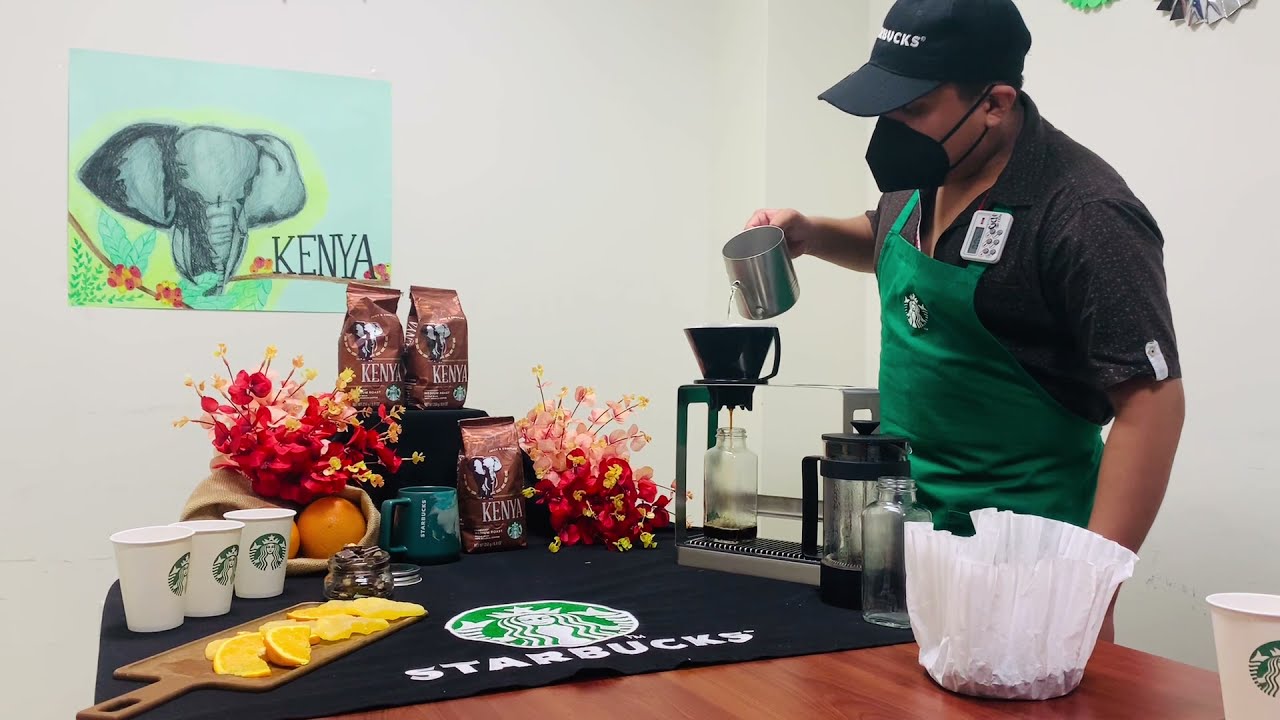 Degustación de café Kenya - Starbucks Panama