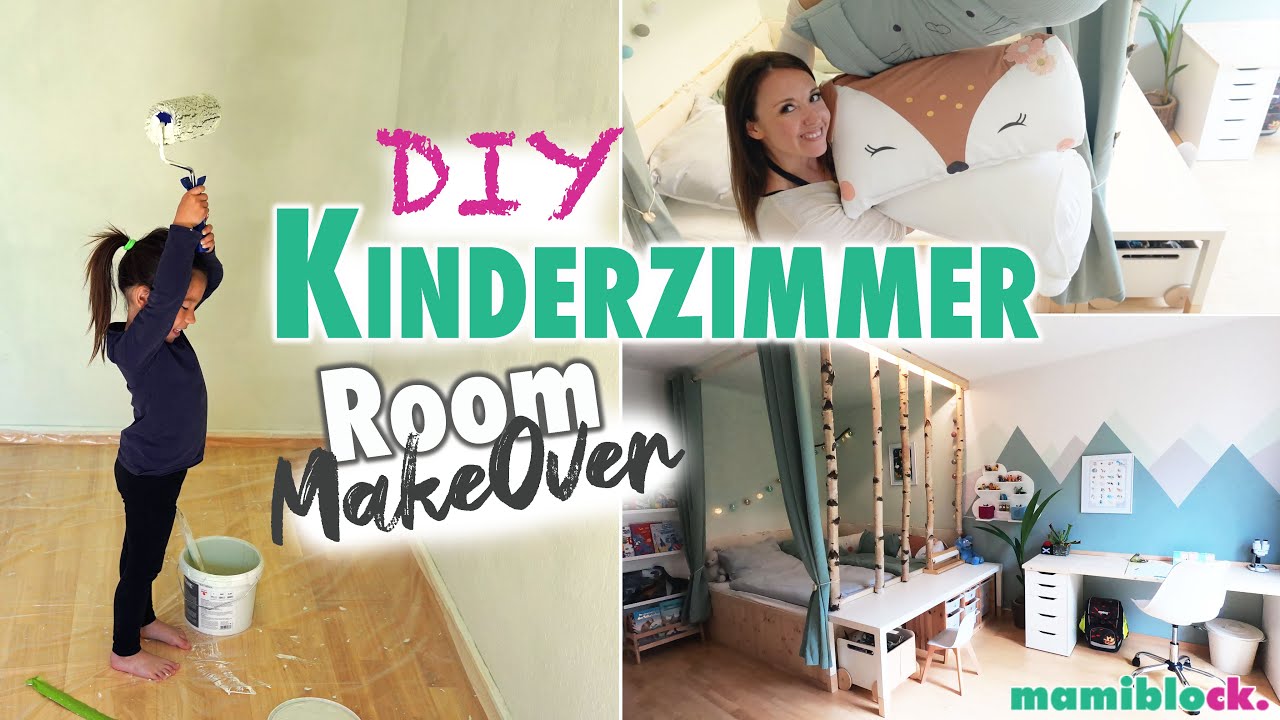 Neues Kinderzimmer | Room Makeover | DIY Ideen | Schule | Jugendzimmer | mamiblock