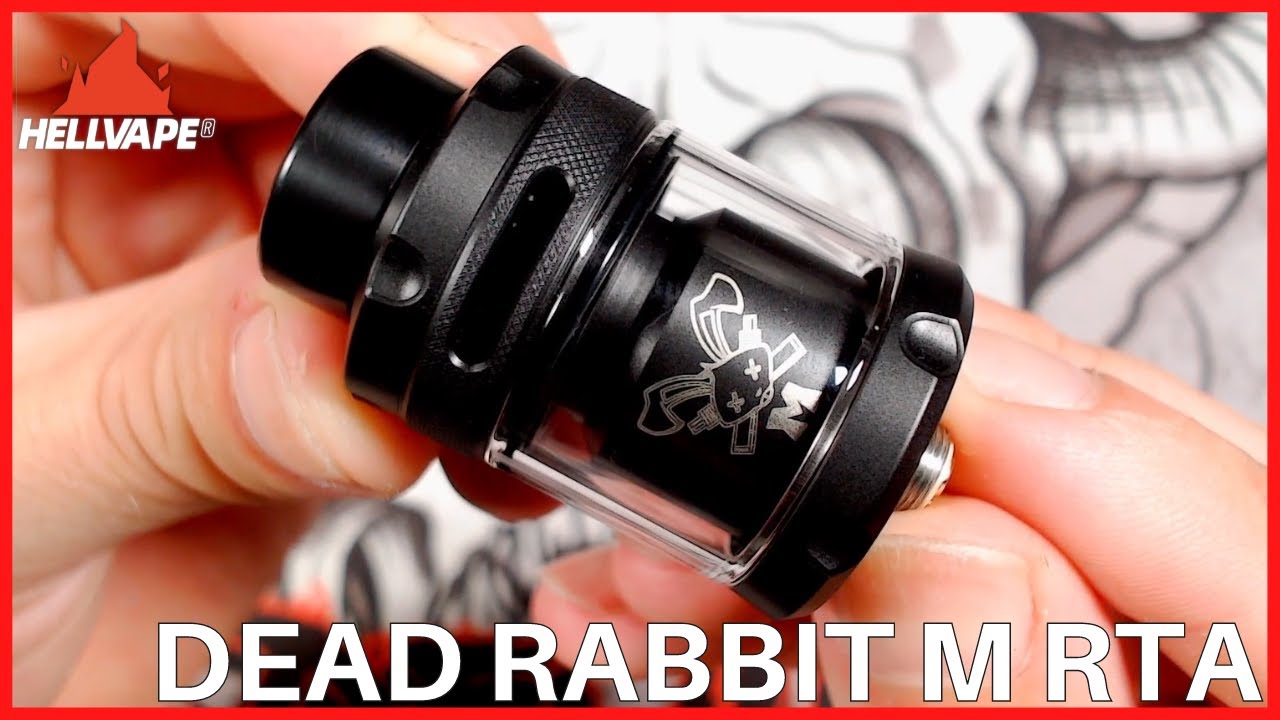 HELLVAPE Dead Rabbit M RTA Review - The Rabbit Goes Mesh!