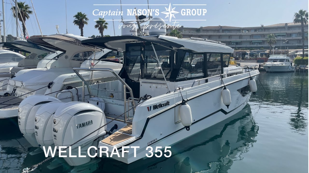 Avant-première du nouveau bateau américain Wellcraft 355 - CAPTAIN NASON'S GROUP