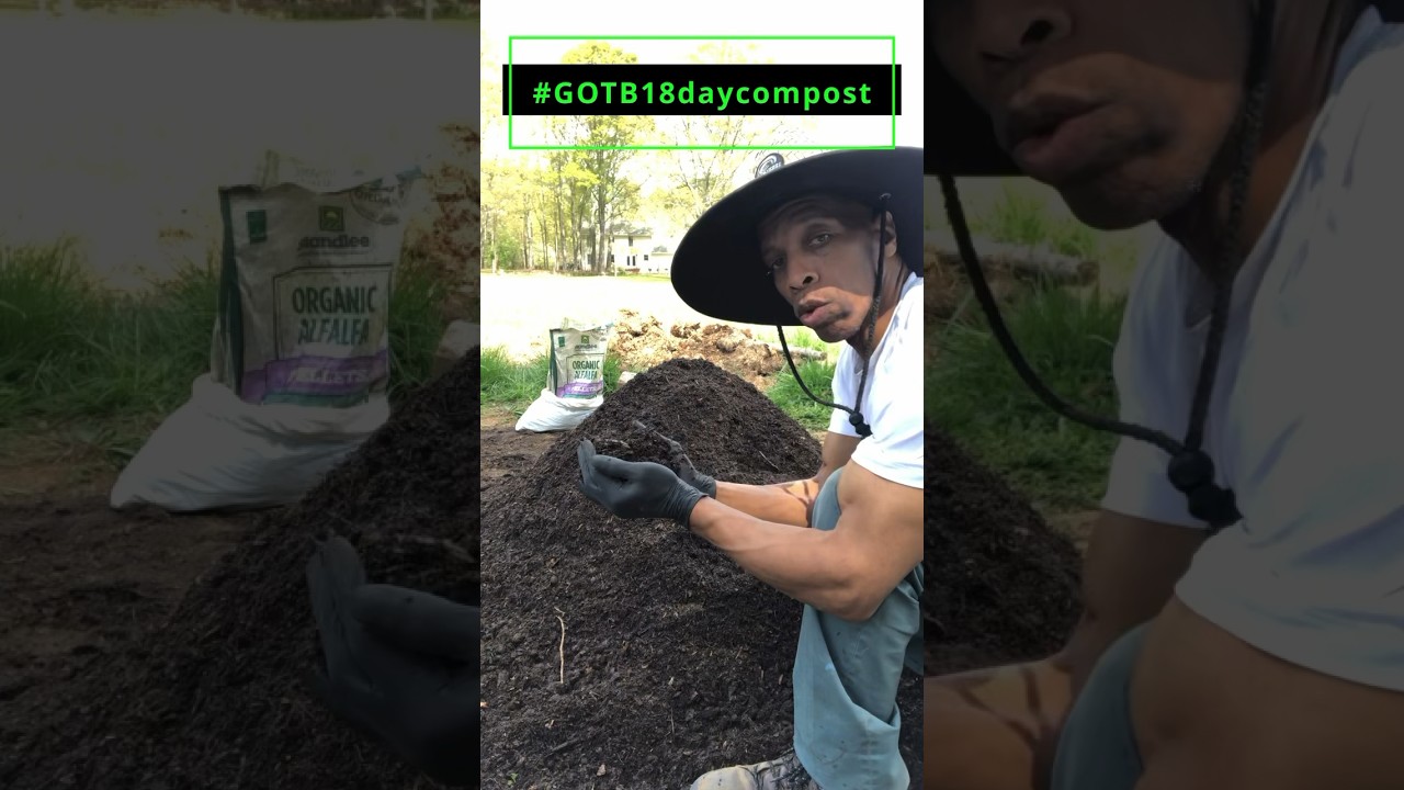 18-дневный челлендж по компостированию #садоводство #сад #GOTB18daycompost