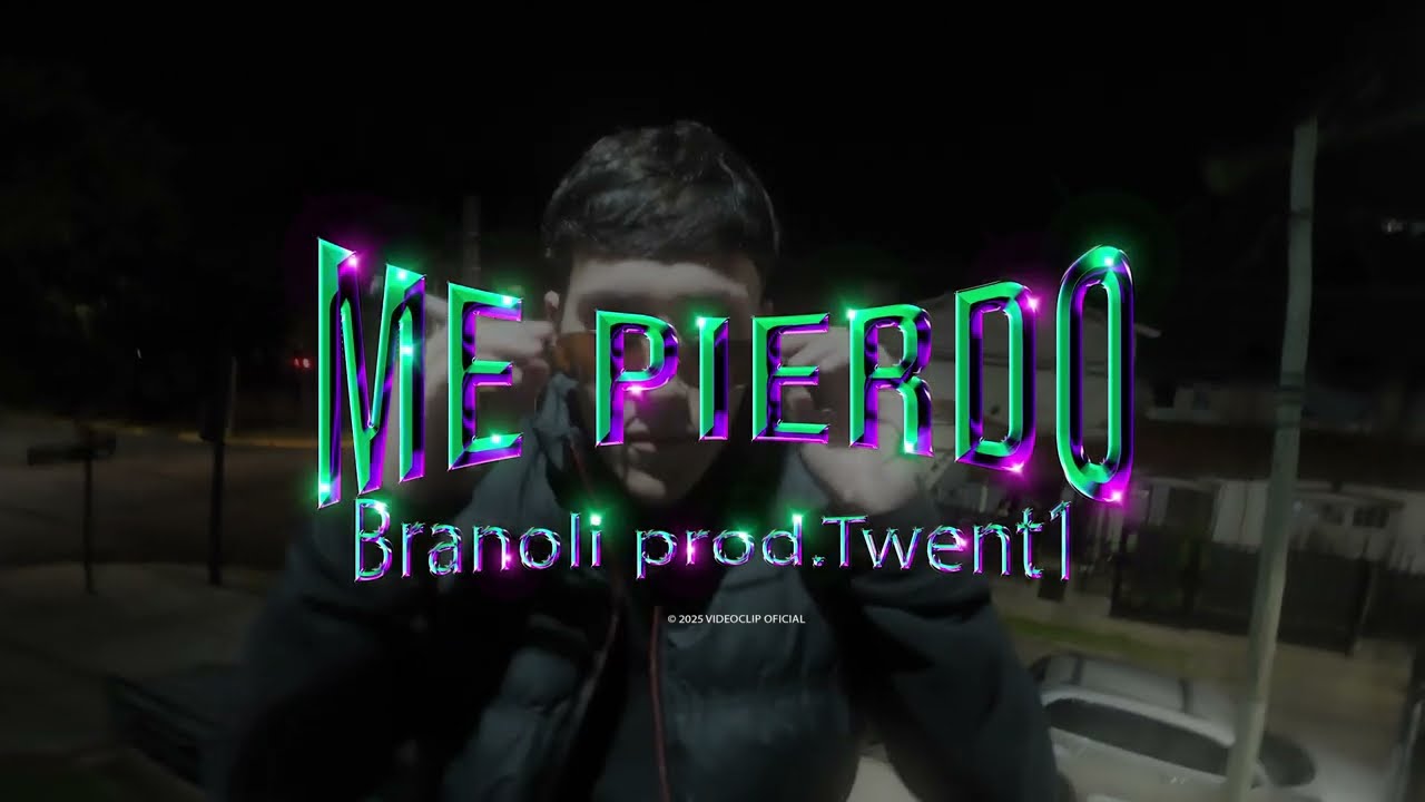 Me pierdo Branoli Videoclip Oficial (@prod.Twent1 )