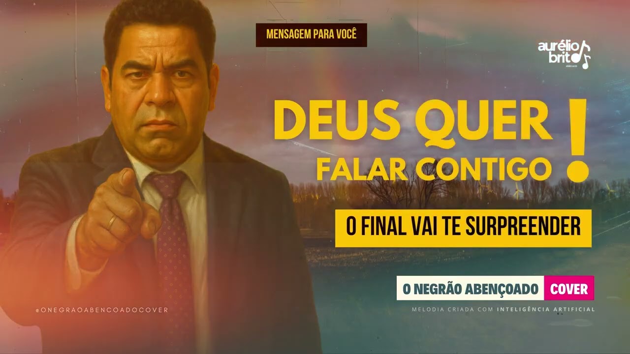 MENSAGEM AINDA Ha esperança pra você Hino Inedito de fé e restauração