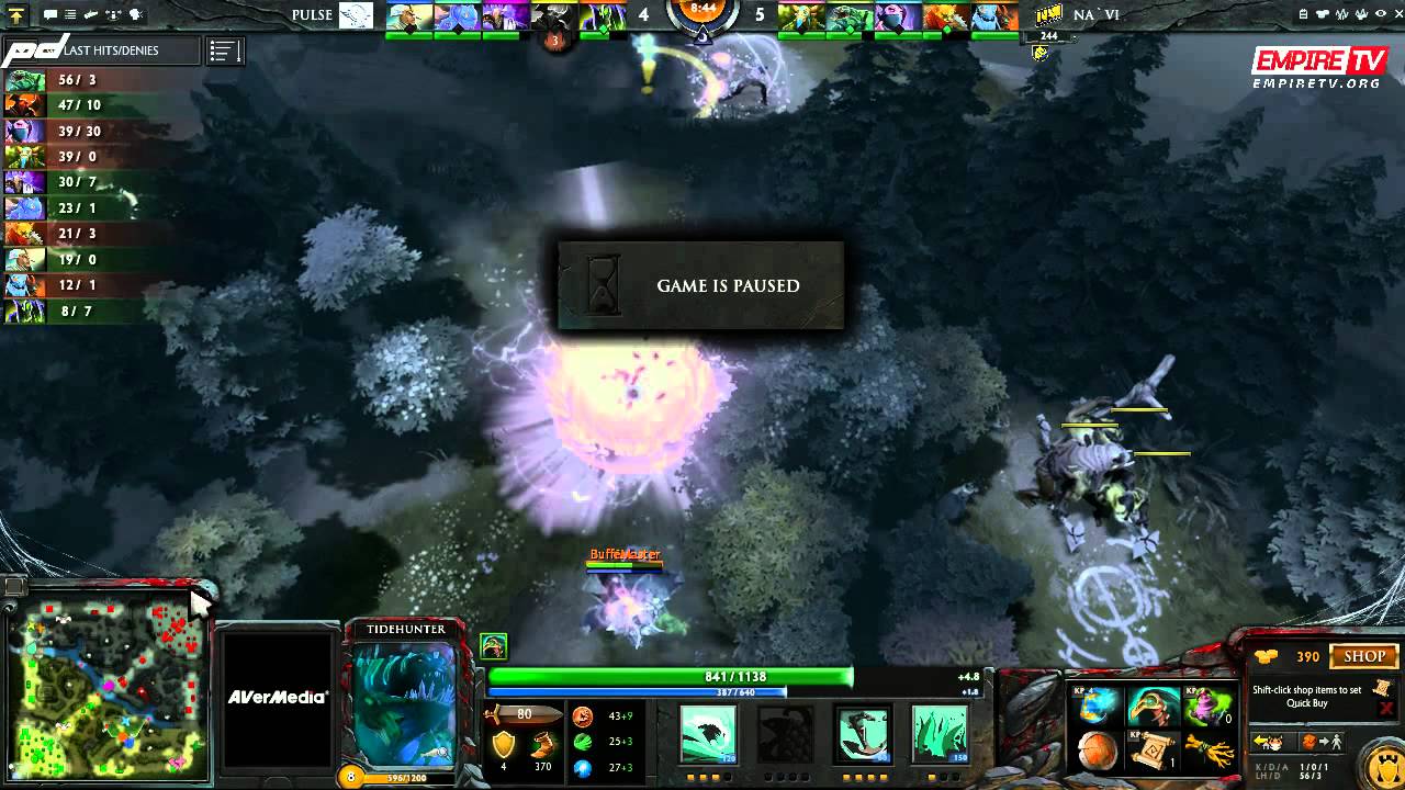 GosuLeague - NaVi vs Pulse game 1