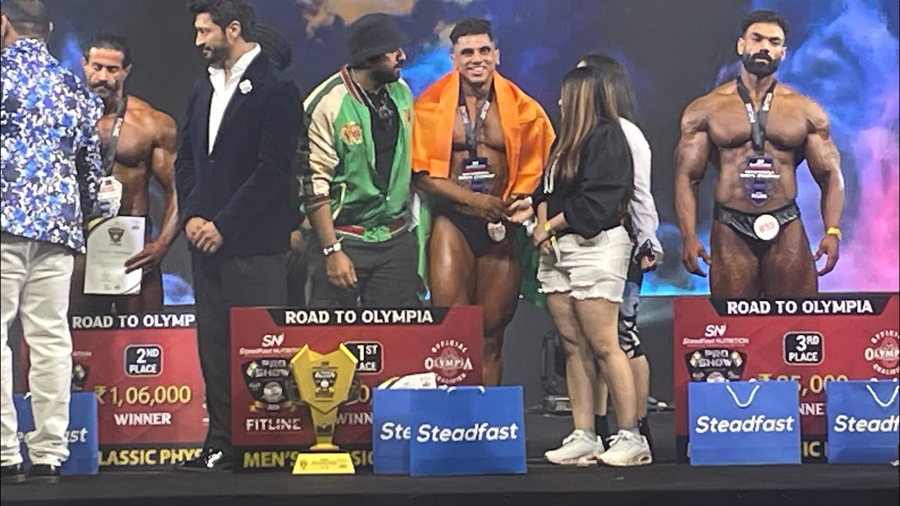 Yes, Anand Yadav Wins Bharat Pro Show Men’s Classic Physique Bharat Pro Show 2024