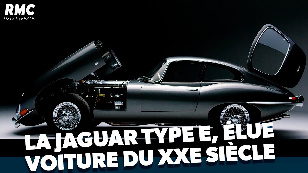 LE TONE admire une Jaguar Type E