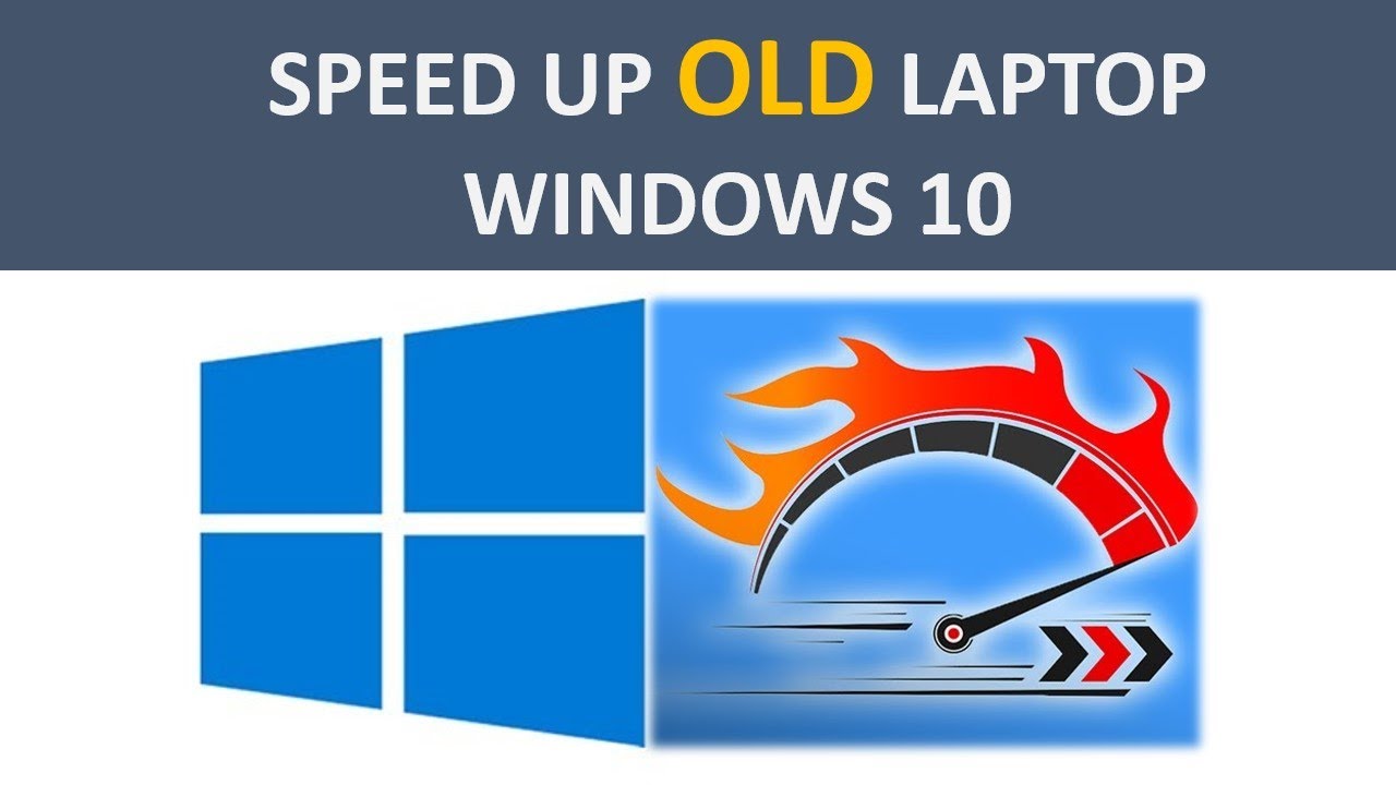 How to Speed Up your Old Laptop, PC, Computer on windows 10