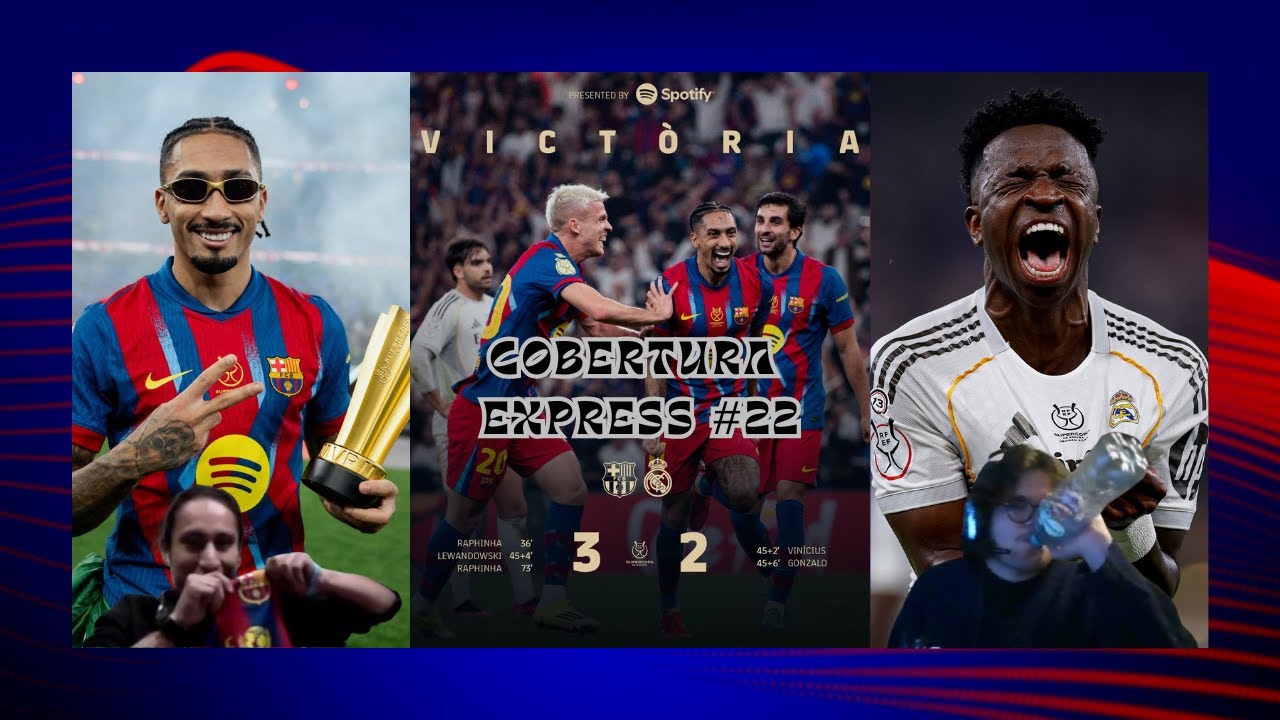 Cobertura Especial #22 ‐ Barça vs Madrid #supercopadeespaña