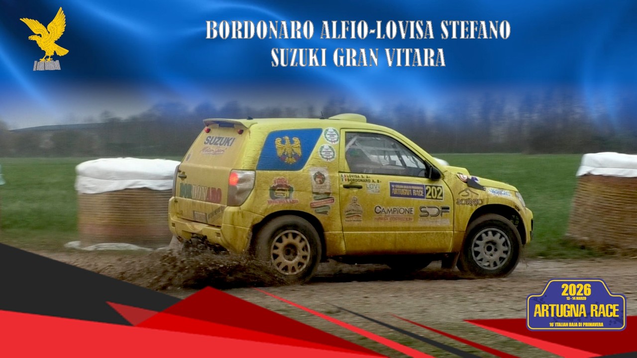 16.Italian Baja di Primavera-Artugna Race || Bordonaro-Lovisa || Suzuki Gran Vitara