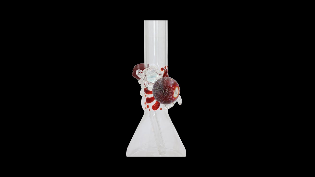 Mega Marble Glass Water Pipe
