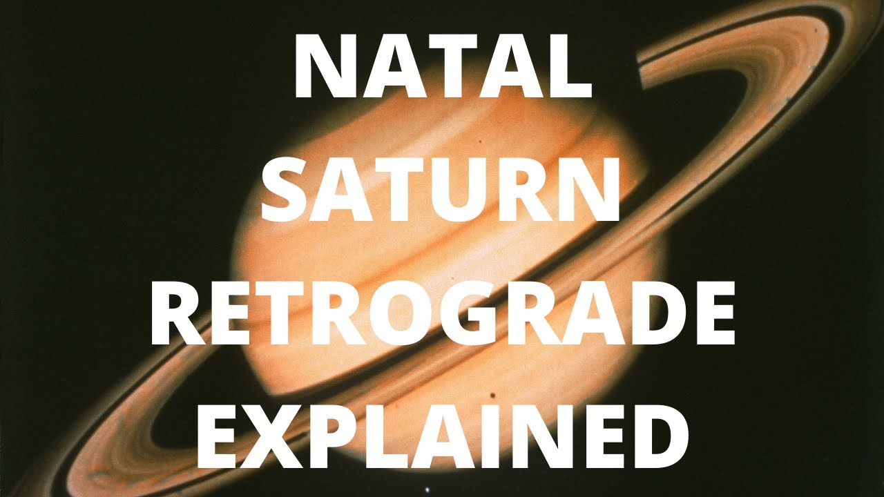 Natal Saturn Retrograde EXPLAINED