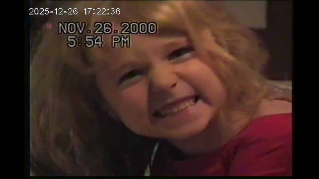 MY LIFE! OLD HOME VIDEOS! Putting Christmas Tree up 2000. Misc Nov. 23-27th or 28th