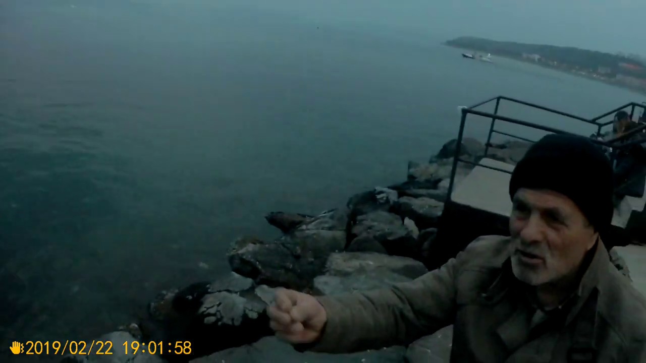 22 02 2019 Çanakkale marina akşam balık avı günlük durum